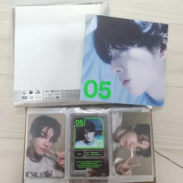 엔하이픈 제이크 unleash desire 엔진버전 앨범 포카 포함