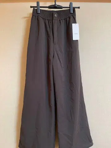 [ 미사용 새상품 ] YEVS 차콜 그레이 와이드 팬츠 S
