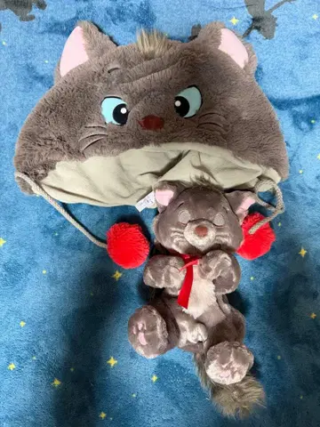 패셔너블 캣 팬캡  디즈니랜드 시 랜드 세트