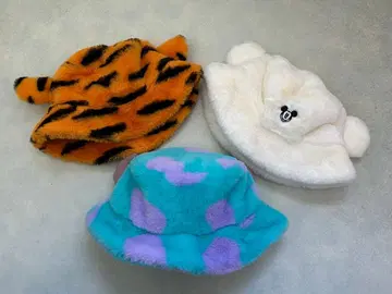 디즈니 버킷햇 복슬복슬 3개 세트