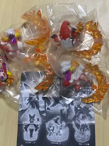 [ 캡슐 토이 ] 포켓몬 캡슐 액트 피규어 라우드본 4개 세트