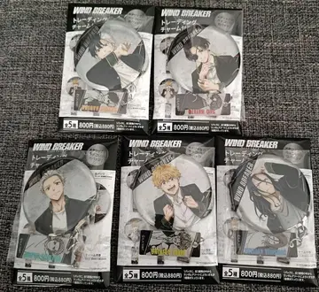 WINDBREAKER 참 포함 캔뱃지 5개