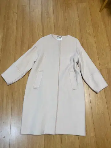 SNIDEL 베이지 롱 코트