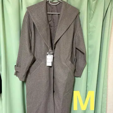 JAYRO 그레이 오버 사이즈 롱 코트 M