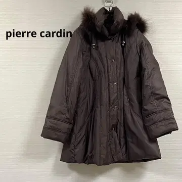 새상품급 피에르 가르뎅 다운 코트 다크 브라운