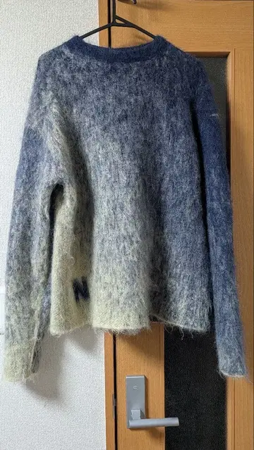 NKNIT moheya gradation KNIT