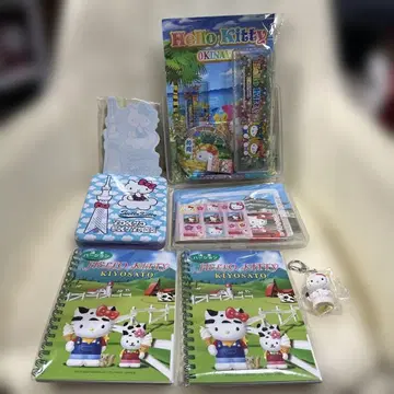 헬로키티 오키나와 굿즈, 가나가와 한정판, 키요사토, 세트