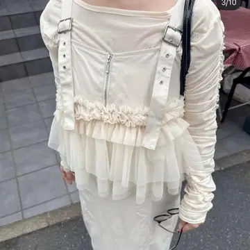 muguet 뮤게 원피스와 반짝이는 시어 교자짱 set