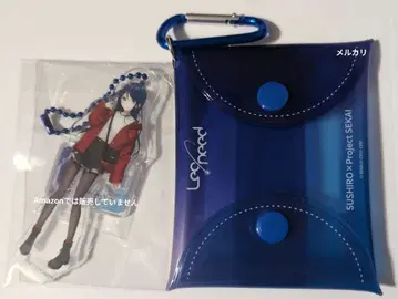 호시노 이치카 프로세카 스시로 아크릴 참 멀티 파우치