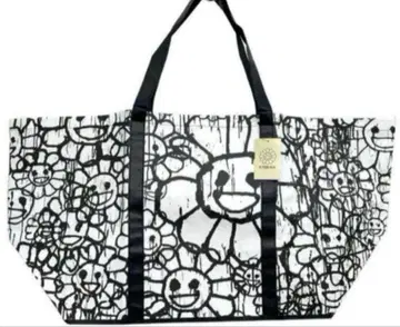 무라카미 다카시 마사키 콜라보 한정판 플라워 돗자리 백 꽃 토트백