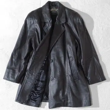 ELCHARRO 가죽 코트 양가죽 램 가죽 블랙 여성용 F