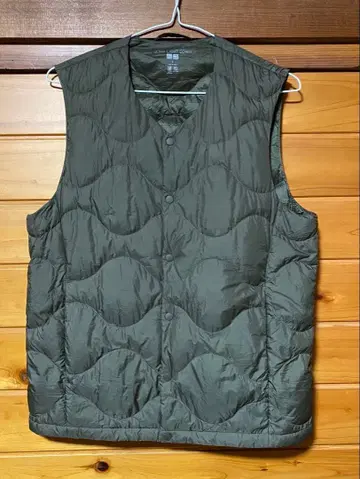 유니클로 UNIQLO 울트라 라이트 다운 베스트 올리브 S