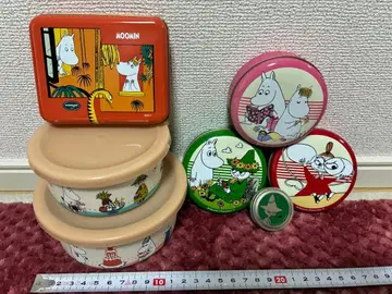 무민 캔 소품함 7종 세트