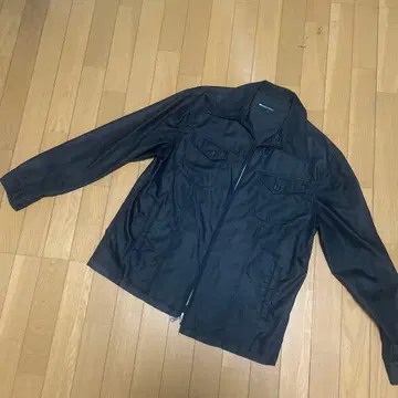 블랙 지퍼 자켓