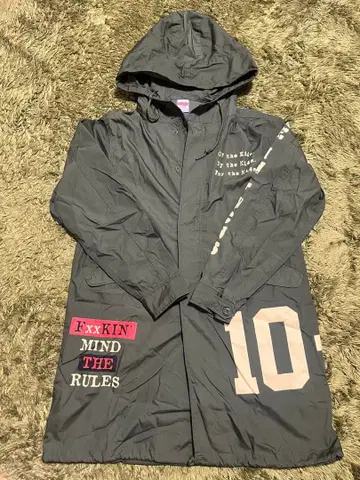 10-FEET 20주년 기념 후디드 모즈 코트