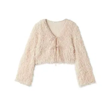 페더 리본 가디건 프레이 아이디 FWFB244237 PBEG