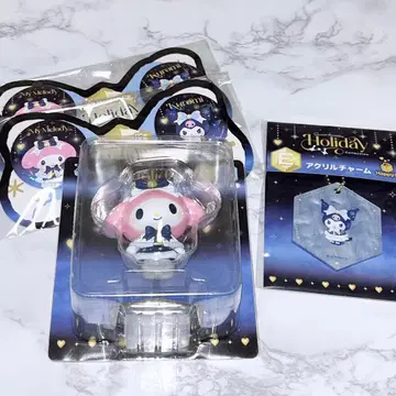 산리오 해피 복권 쿠로미 마이멜로디 피규어