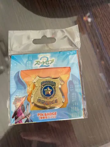 주토피아2 경찰관 배지