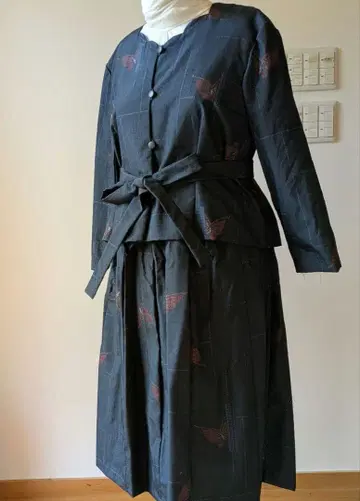 오시마 명주 셋업 연중 착용 가능합니다