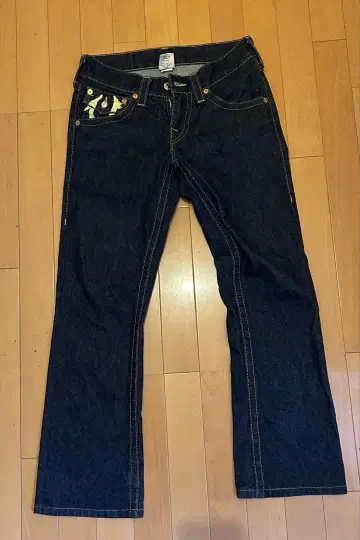 트루 릴리전 다크 블루 데님