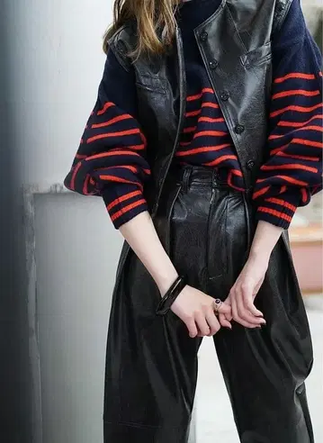 mediam 인조 가죽 셋업