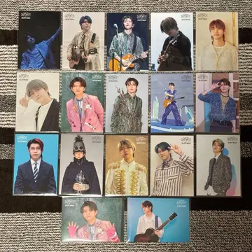 와카이 히로토 포토 카드 묶음 판매 17장 세트