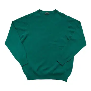 TOMORROWLAND 그린 크루넥 니트 램스울 사이즈 M