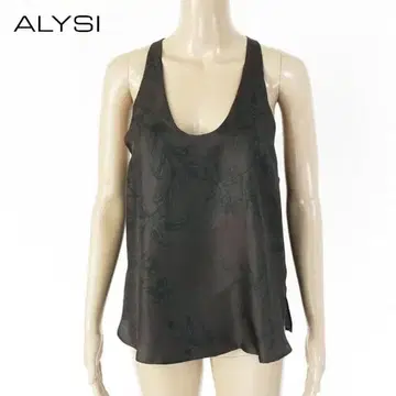 새상품 알리시 ALYSI 슬리브리스 상의 42 ECS1300 L 사이즈