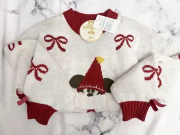 디즈니 크리스마스 2025 리루린린 스웨터 미사용 새상품