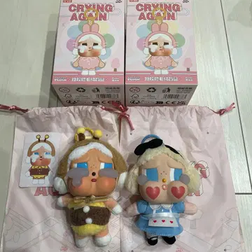 POPMART 하치 앨리스 CRYBABY Crying Again 어게인