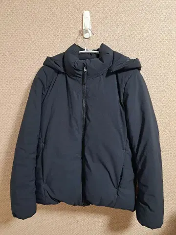하이브리드 다운 파카 유니클로 UNIQLO M 블랙