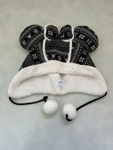 디즈니 미니 팬캡 노르딕 무늬