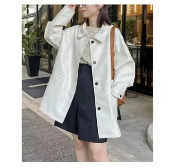 카프리슈 마쥬 에코 레더 자켓