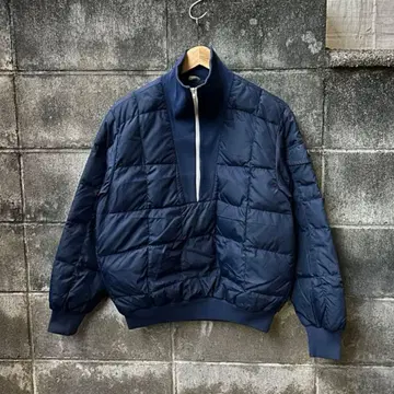 eddie bauer 80s 하프 지퍼 풀오버 다운
