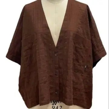 아얀 ayane 코튼 셔링 박스 셔츠