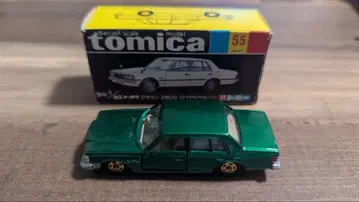 토미카 55 도요타 크라운 2800 로얄 살룬 블랙 상자 일본제
