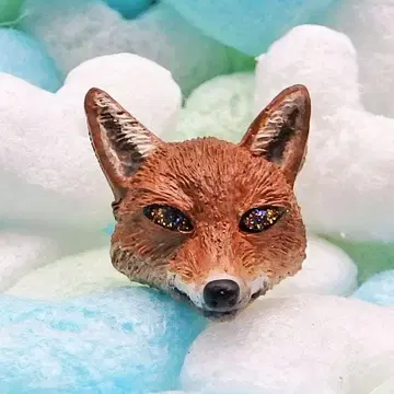 우리 아이 눈 반짝 동물 반지 ( 여우 ) [ 프리 사이즈 ] 반지 여우