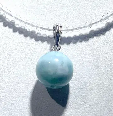 라리마 펜던트 수정 목걸이 NO25-2485