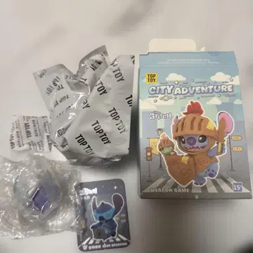 Disney 스티치 시티 어드벤처 시리즈 피규어