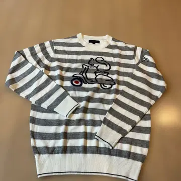 골프 캐러웨이 남성용 스트라이프 스웨터 L