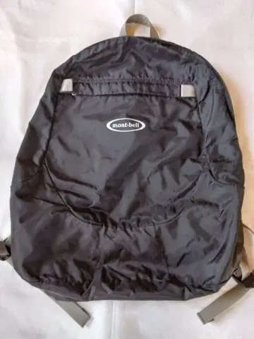 몽벨 경량 컴팩트 백팩 블랙