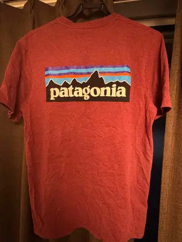 patagonia 백 프린트 T셔츠 S 사이즈