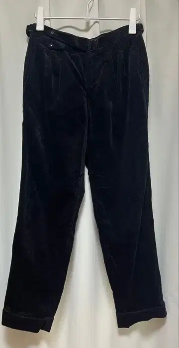 투모로우랜드 코듀로이 팬츠 블랙