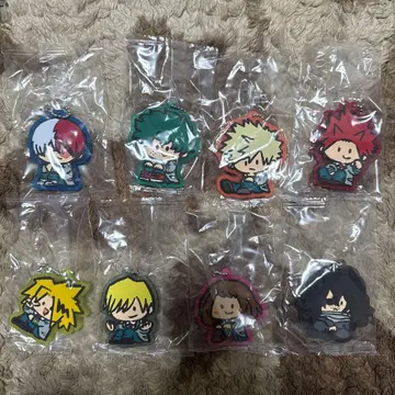 히로아카 러버 키링 8개 세트