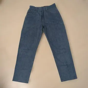 Fi.n.t 블루 테이퍼드 데님 팬츠 S 사이즈