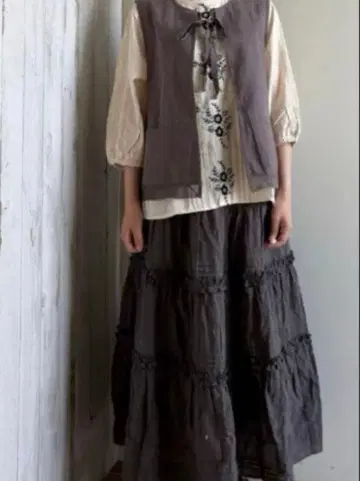 사만사 모스모스 프릴 캉캉 스커트