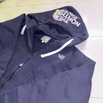 THE NORTH FACE 네이비 풀 지퍼 후디 여성용 L