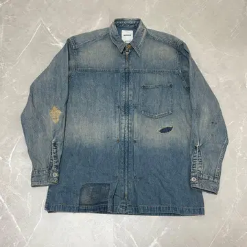 BOWWOW 25ss 데님 집 워크 셔츠 재킷