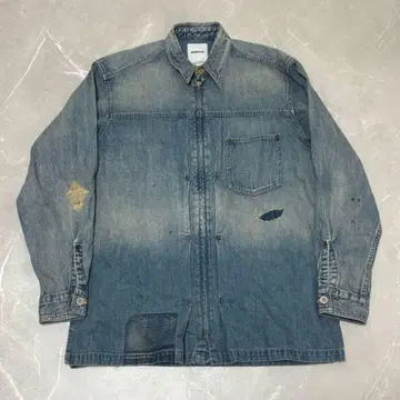 BOWWOW 25ss 데님 집 워크 셔츠 재킷