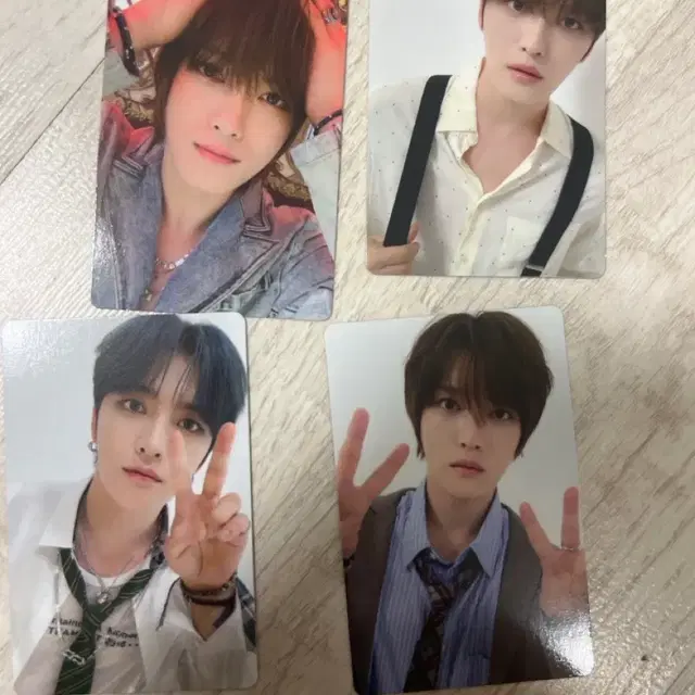 김재중 포카 개당 0.4 재중 앨범